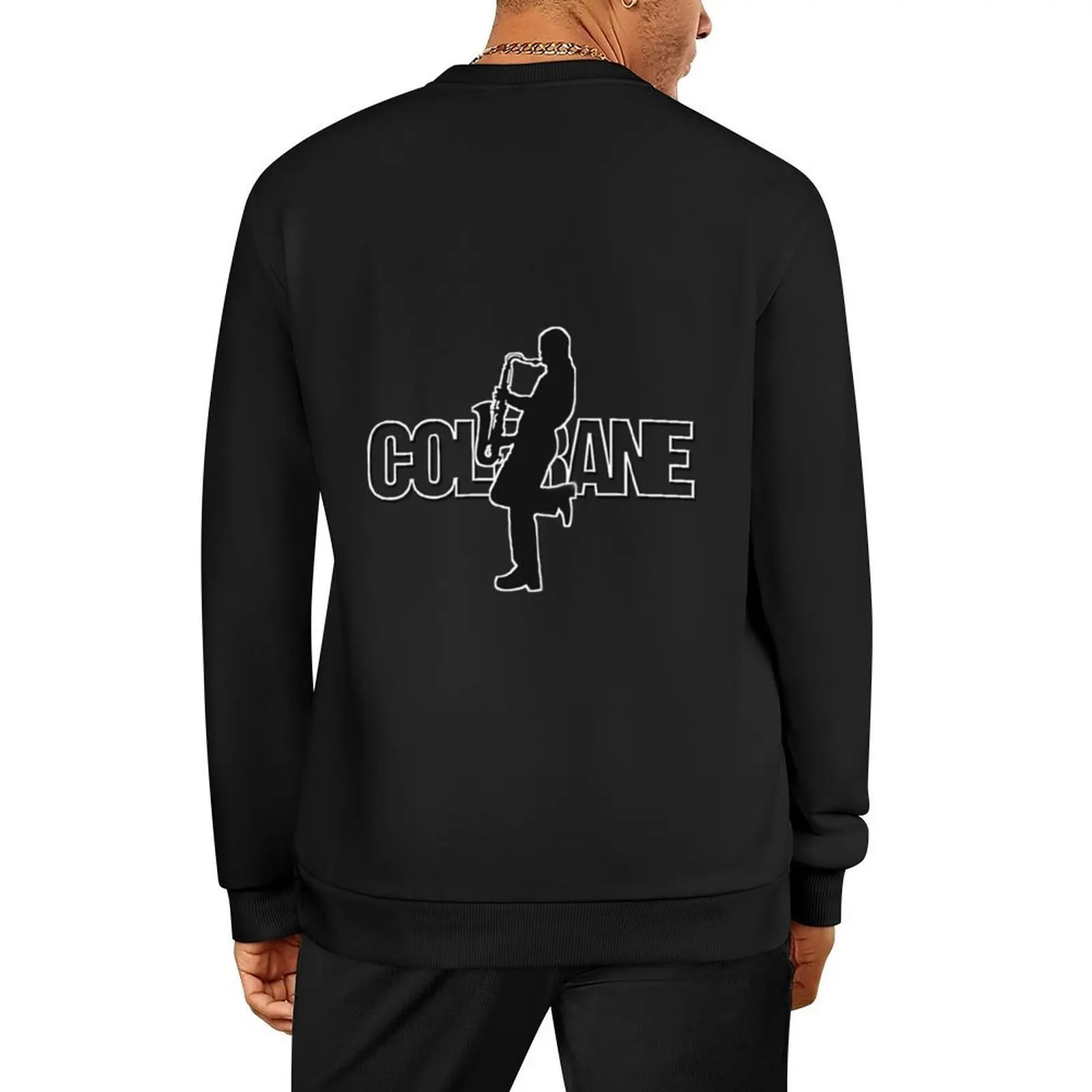 

John Coltrane Pullover korean autumn clothes male clothes mens clothes tracksuits oversize sweatshirt
