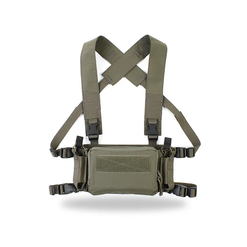 Pew Tactical Molle Hunting Peito Rig, Airsoft Lightweight, Haley, Estilo de campanha, D3CRM 2.0