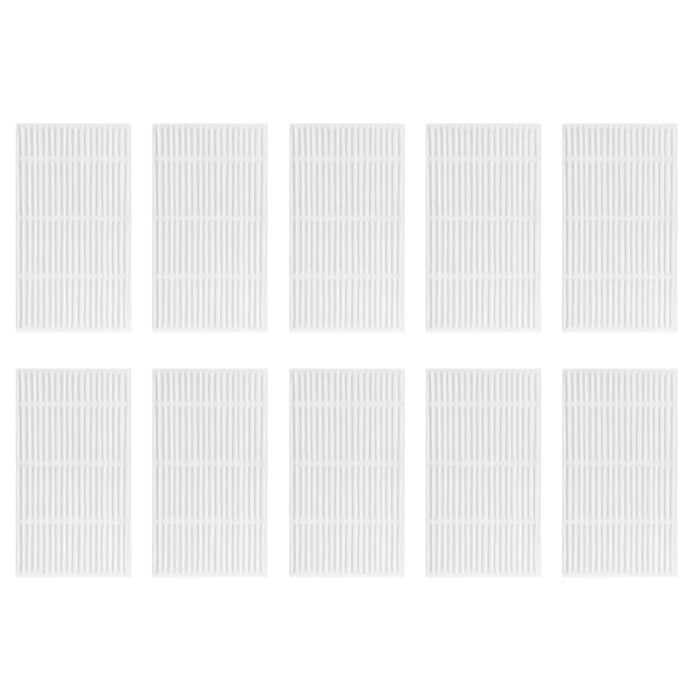 10/4PCS 로봇 진공 교체 필터 세트 MONSGA MR1 로봇 진공 필터 용 효율적인 먼지 입자 및 애완 동물 비듬 제거