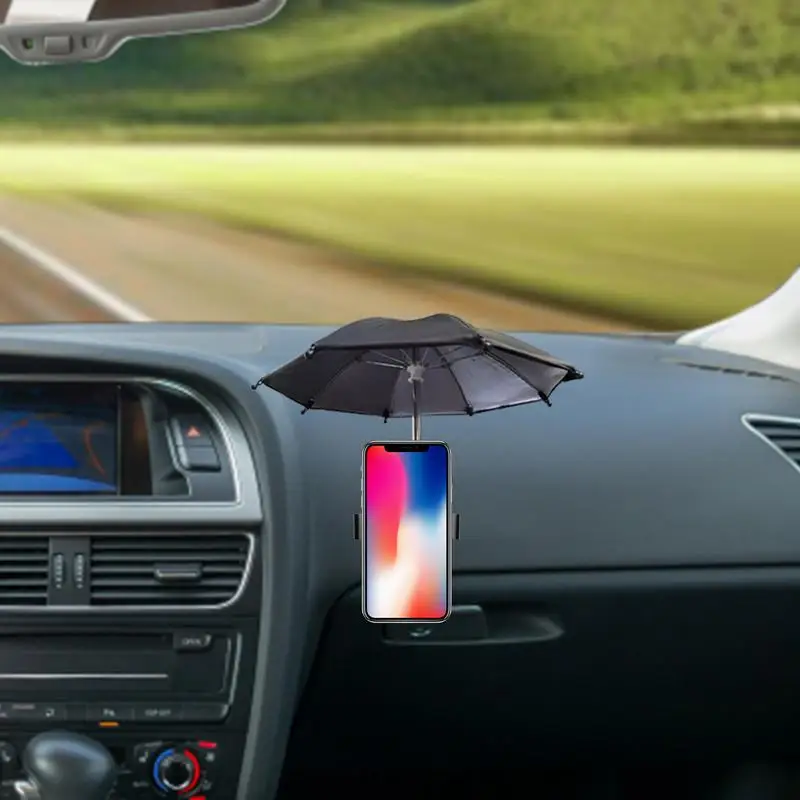 Telefon-Sonnenschutz-Halter, niedlicher Sonnenschutz, Mini, niedlicher, blendfreier Sonnenschutz, universeller Motorrad-Handy-Halter, Auto-Schatten-Visier