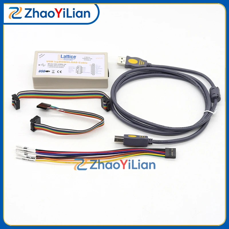 For HW-USBN-2A Lattice ispDOWNLOAD USB Programming Cable For FPGA CPLD In System Programming