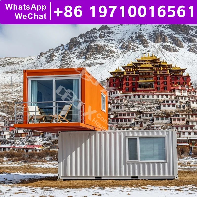 

Temporary Makeshift Hospital Prefab Container System Houses For Sale House Price Small House Flat Pack Home Coffee Milk Tea Room