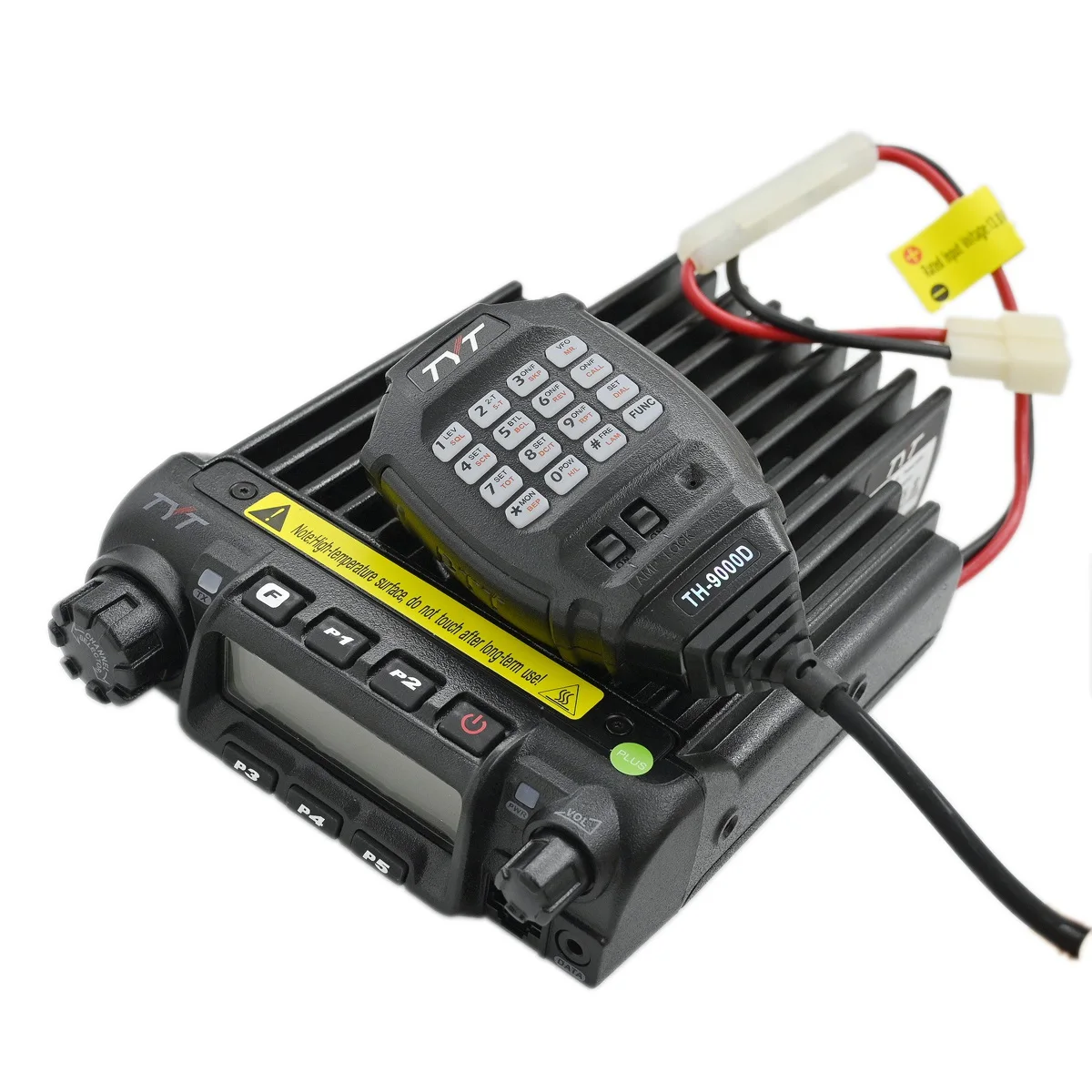 TYT 9000D 50W Mobile Radio 200CH Single Band 144Mhz or 220Mhz 440MHz DCS CTCSS Scrambler FM Transceiver Car Truck Walkie Talkie