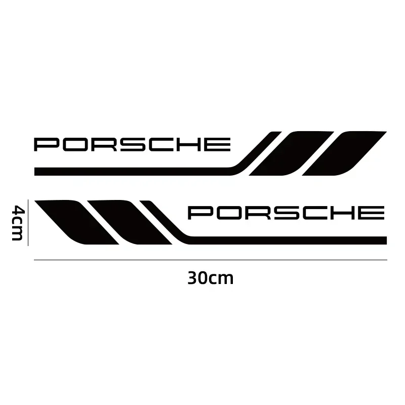 Auto Body Taille Decor Vinyl Sticker Auto Accessoires Auto Stickers Voor Porsche Cayenne Panamera Macan Cayman 911718