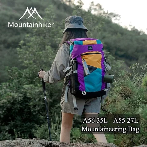 MOUNTAINHIKER 27L 35L Borsa da alpinismo da campeggio all'aperto Zaino a spalla multifunzione Borsa tattica leggera da viaggio per escursionismo