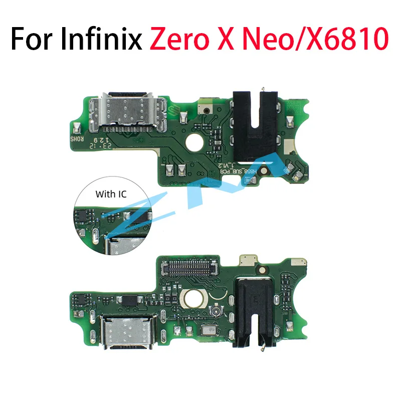 

With IC Support fast charging For Infinix Zero X Neo X6810 USB Dock Charger Port Charging Port Board Flex Cable