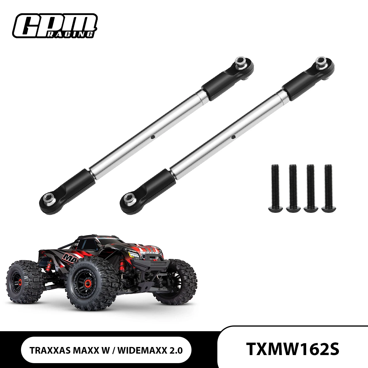 

Передний фаркоп из нержавеющей стали GPM для рулевого управления для TRAXXAS Maxx W/Widemaxx