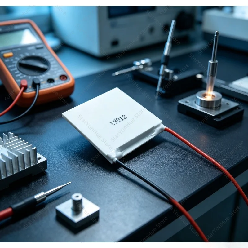 High Temp TEG1-199-1.4-0.5 44x40mm, Industrial Grade Thermoelectric Power Module