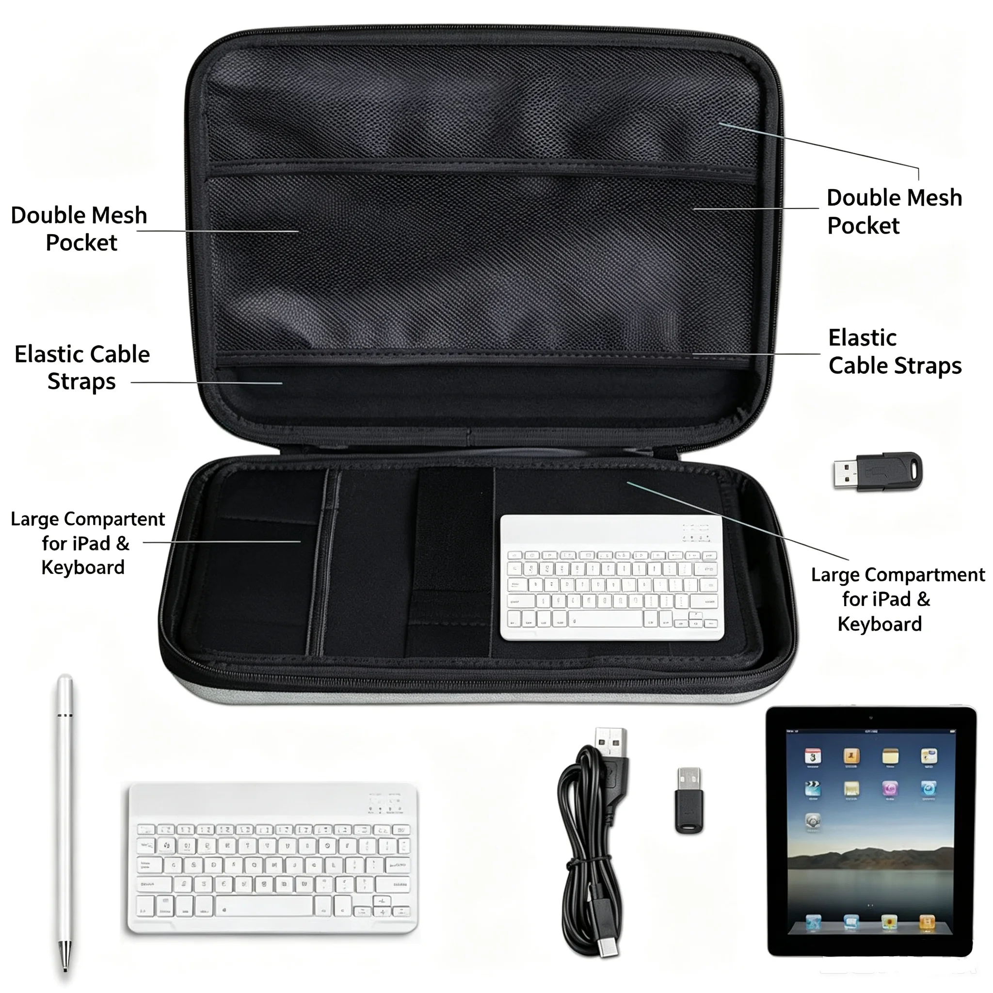 حقيبة تابلت جديدة لعام 2026 من - مراجعة Laptop Accessories Pouch وسعره
