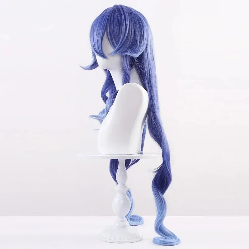 코스프레 Layla 합성 옹 브르 긴 곱슬 가발 귀여운 소녀 그라디언트 색상 내열성 섬유 일일 파티 코스프레 패션 가발