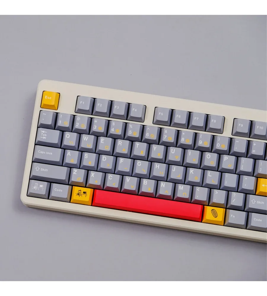 Keycap personality sublimation customized mechanical keyboard 75wooting keycap PBT original height