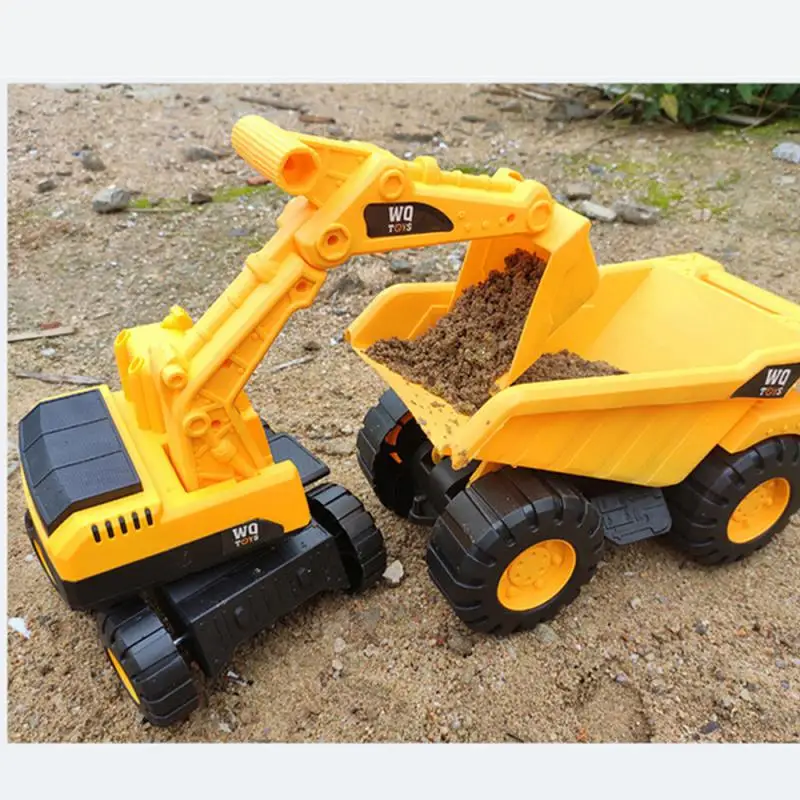 Engenharia de caminhão brinquedo para crianças, Bulldozer Set, praia, jogar areia, escavadeira, beira-mar, carro, presentes para crianças