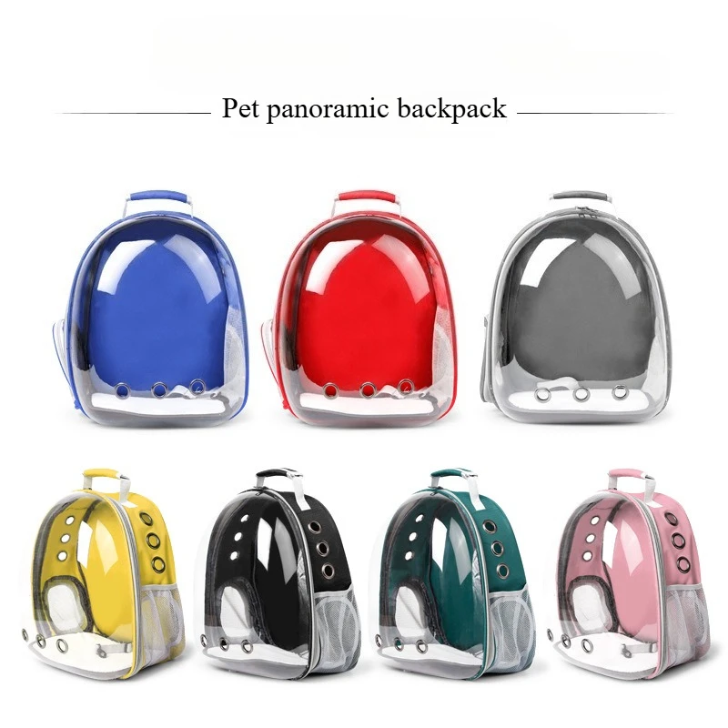 

Cat Space Bag Panoramic Cat Transparent Backpack Cat Outdoor Portable Backpack in Stocks 야외 여행 고양이 배낭