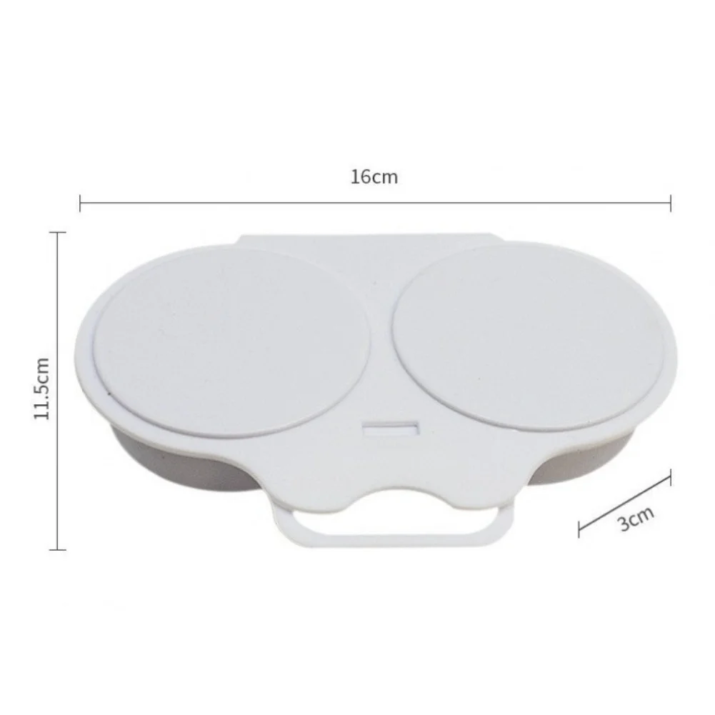 Compact Microwave Egg Cooker Mold/ Heat-Resistant Plastic Steamer For Poached Or Fried Eggs Quick Breakfast Tool Dishwasher Safe