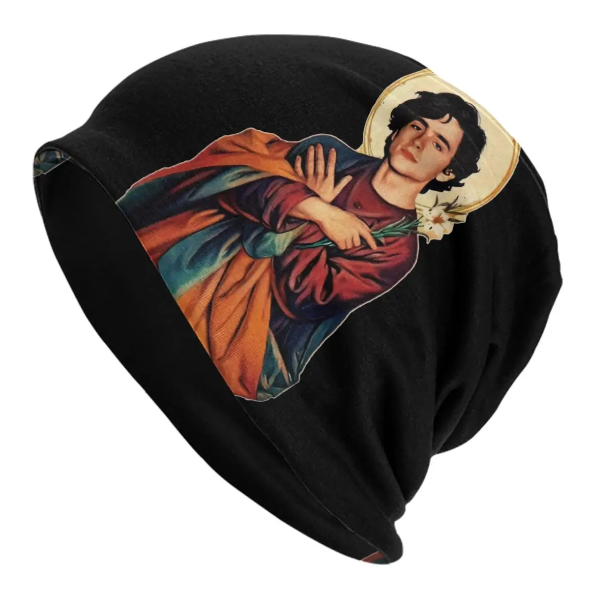 Saint Timothee-gorros Skullies para hombre y mujer, gorro de punto cálido Unisex, Hip Hop, para adultos de los 90, para ver la televisión, para esquí al aire libre