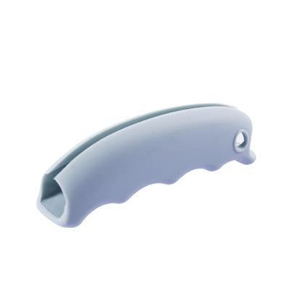 Asa de la vida diaria Real, soporte para bolsa de silicona, soporte para asa, soporte para manos de alta calidad, ahorro de trabajo, bolsa de manos de 9x2,5 cm