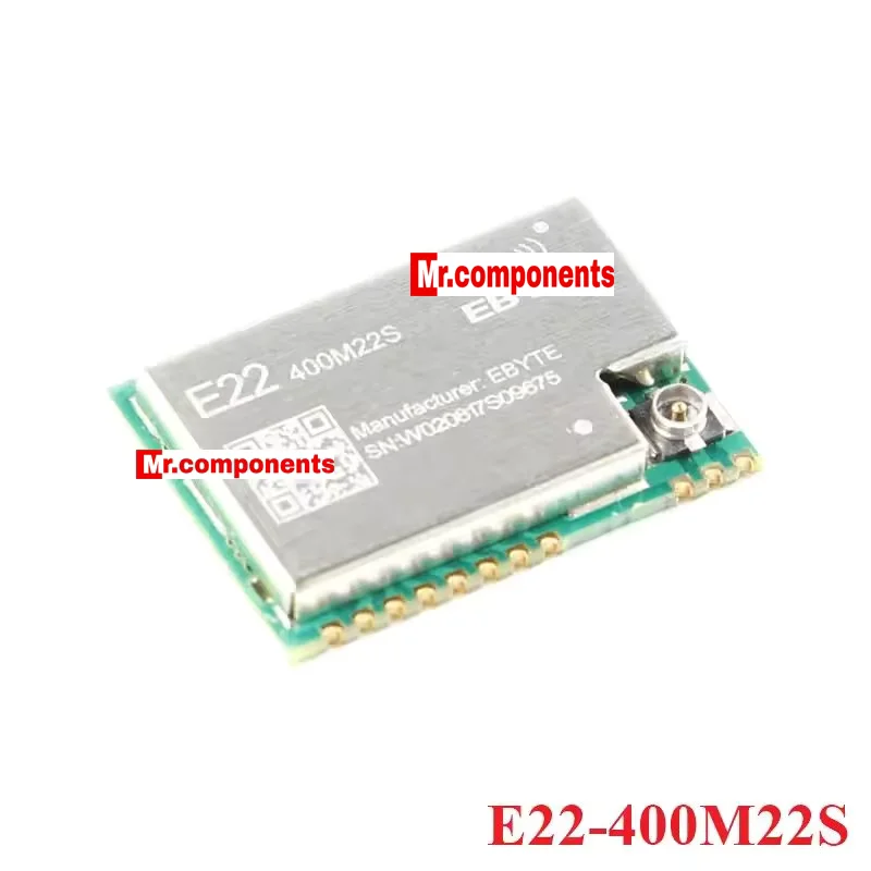 1PC SX1268 PA 433MHz 470MHz LoRa Wireless Module E22-400M22S E22-400M30S RF Long Range Distance Data Transceiver Replace SX1278