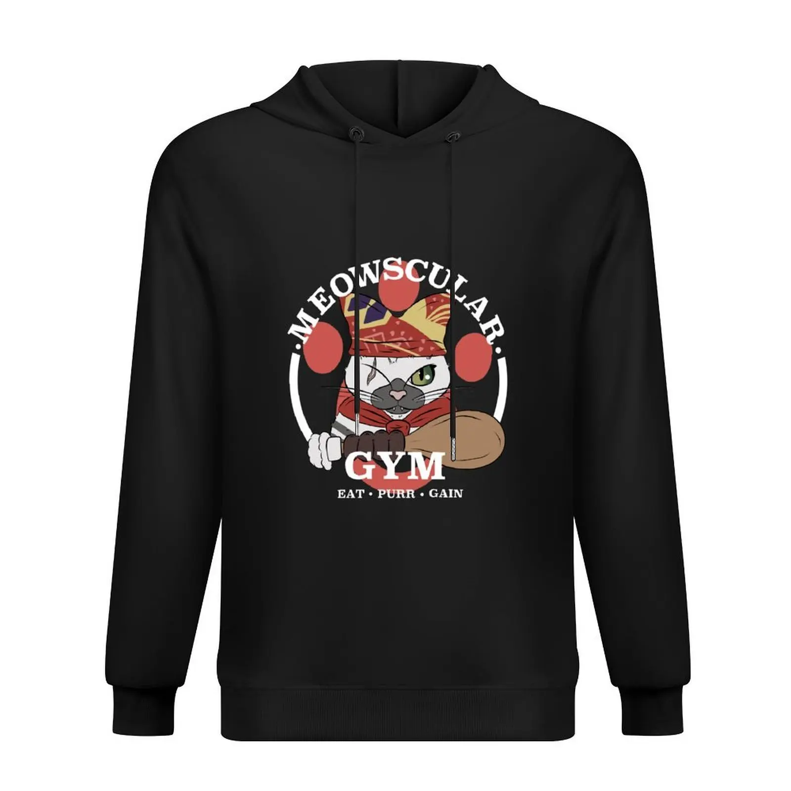 

Meowscular Gym Hoodie men clothes men's coat mens clothing korean autumn clothes hoodies and sweatshirts new