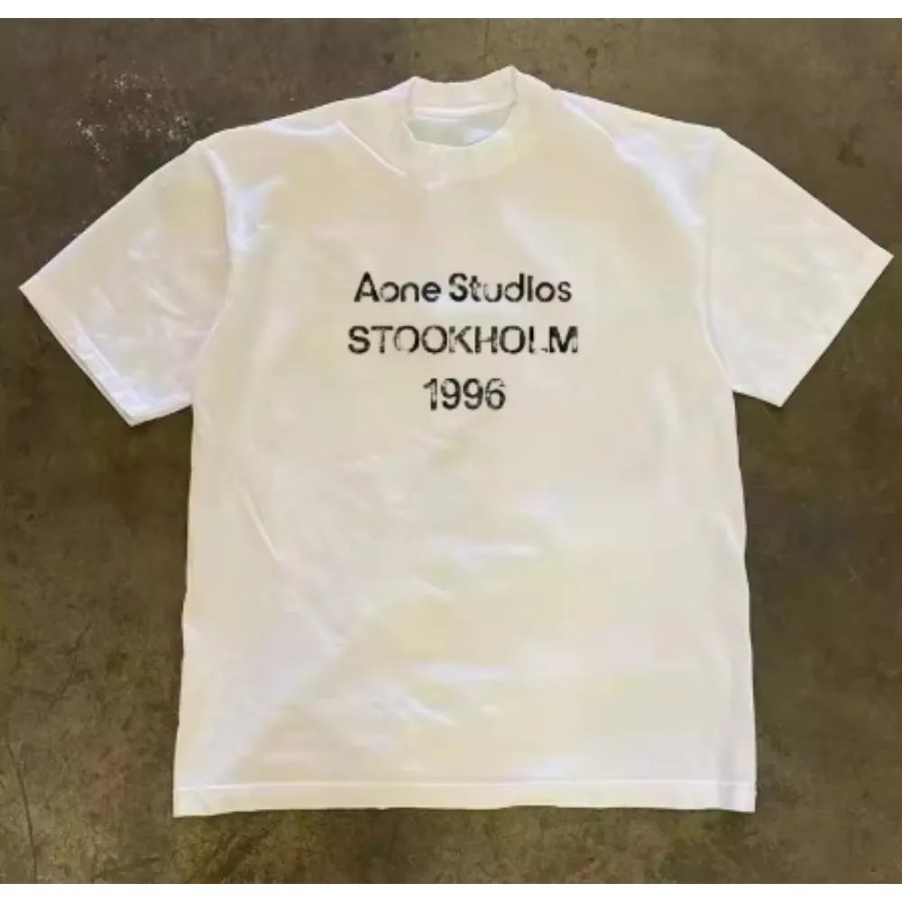 2026 New Unisex Short Sleeve T-shirt, Summer Fashion Letter Graphic Print, Trendy Casual Daily Top