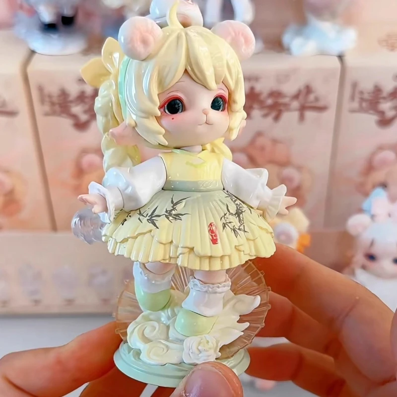 

Mimia4 Legacy Dream Fanghua Series слепая коробка милая кукла ручной работы орнамент кукла мультяшное украшение подарок на день рождения игрушка