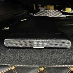 Stainless Steel ABS Seat AC Heat Floor Air Conditioner Duct Vent Outlet Grille Cover For Lexus RX NX ES UX