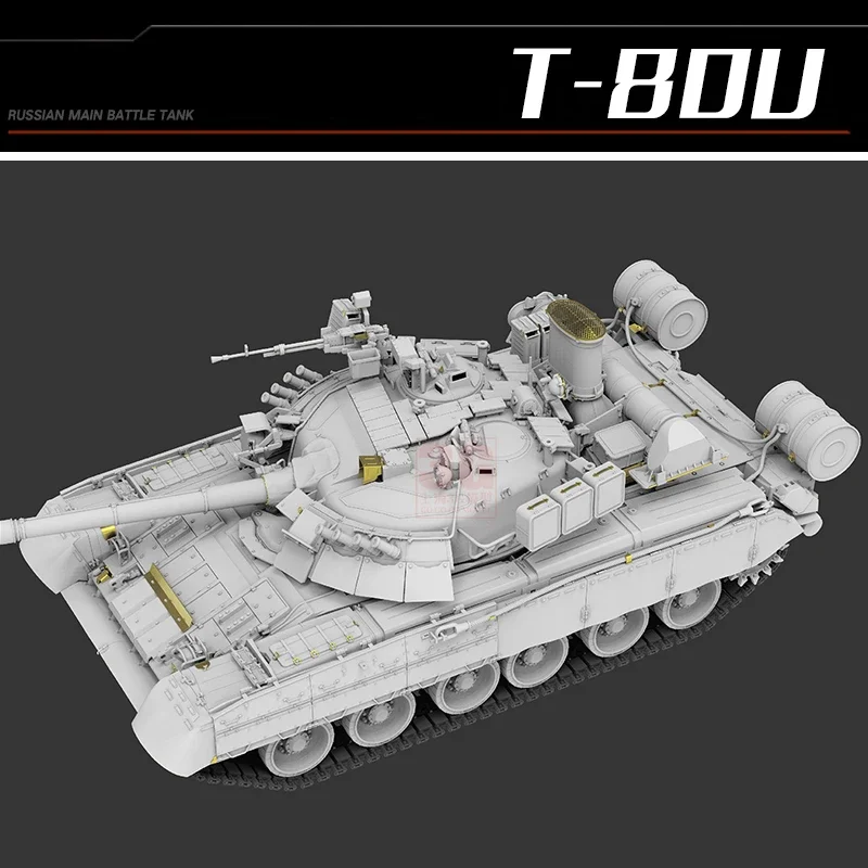 Ryefield model assembling tank  model kit   RM-5105   Russian Main Battle Tank  T-80U empty shell version 1/35