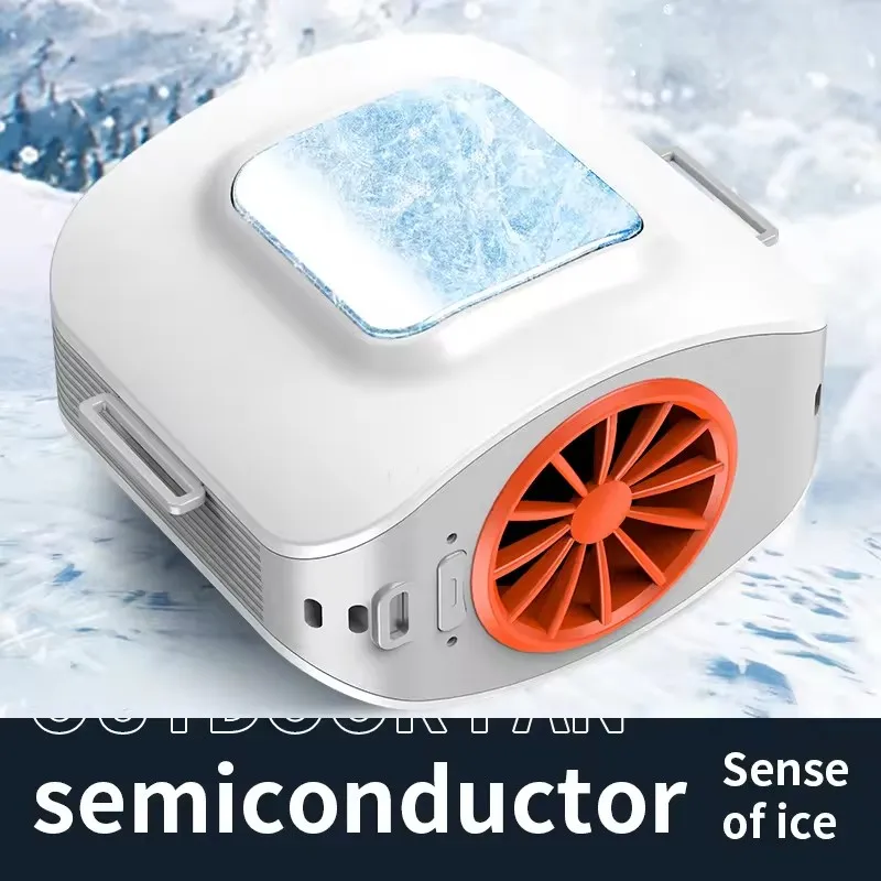 لوحة مروحة خصر محمولة جديدة بقدرة 10000 مللي أمبير في الساعة، مروحة شخصية، يمكن ارتداؤها بدون استخدام اليدين، جسم صغير للعمل في المزرعة في البناء الخارجي #2