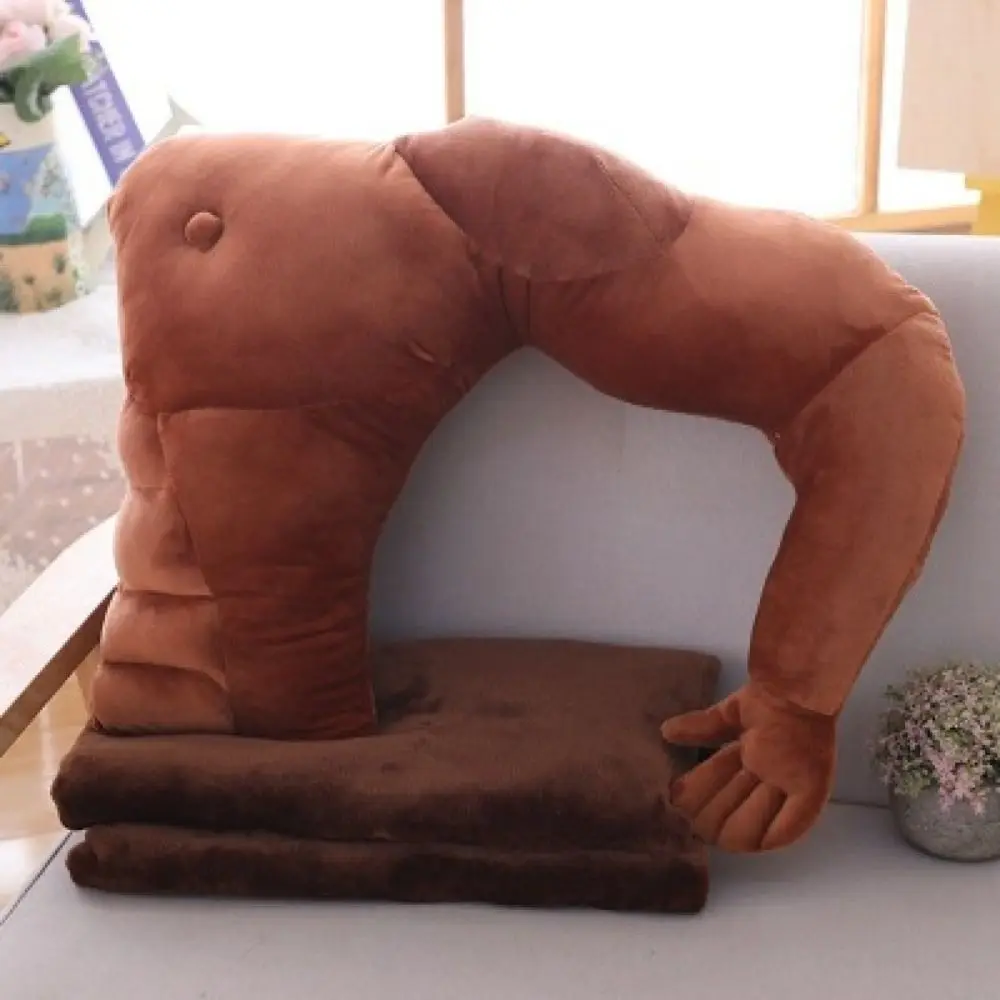 Creative Arm Pillow Throw Pillow Cuddle Pillow Body Shape Pillow Super Soft Hunky Chest Husband Pillow Home Decor