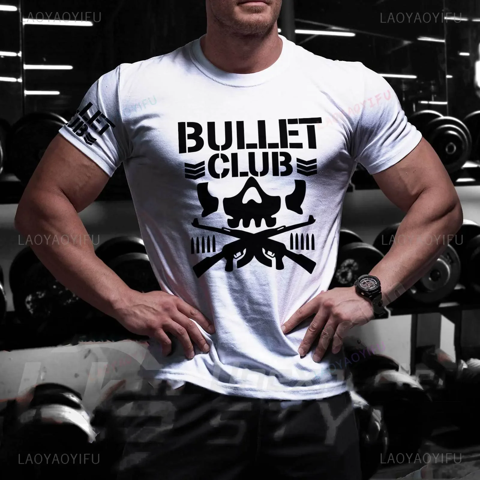 Bullet Club Military Army 100%cotton T Shirt for Men Special Military Operations Short Sleeve Casual T-shirt Women's Street Tops