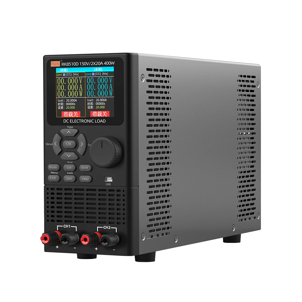 Electronic load tester RK8510D dual channel DC programmable test battery capacity internal resistance