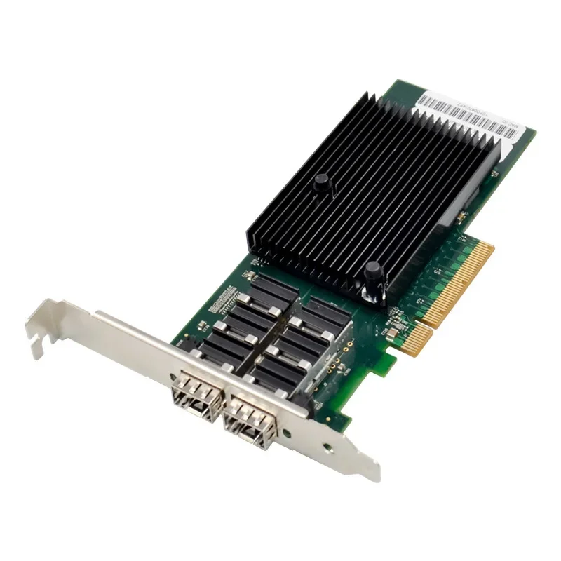 PCI-E X8 Gigabit Server Optical Network Card PCIe 10GbE SFP+ Optical 10/100/1000Mbps Network Card Chip Intel XL710