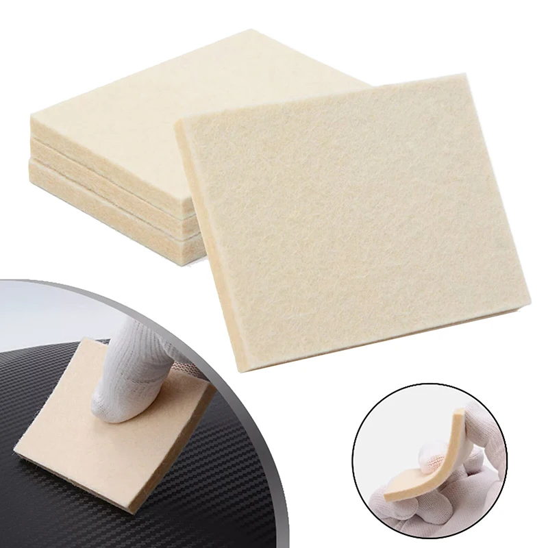 

Шерстяной ракель для автомобильной упаковки, виниловая пленка, инструмент для установки окон, скребок для мытья окон, скребок для стеклоочистителя, автомобильная наклейка, ракель 10*7 см