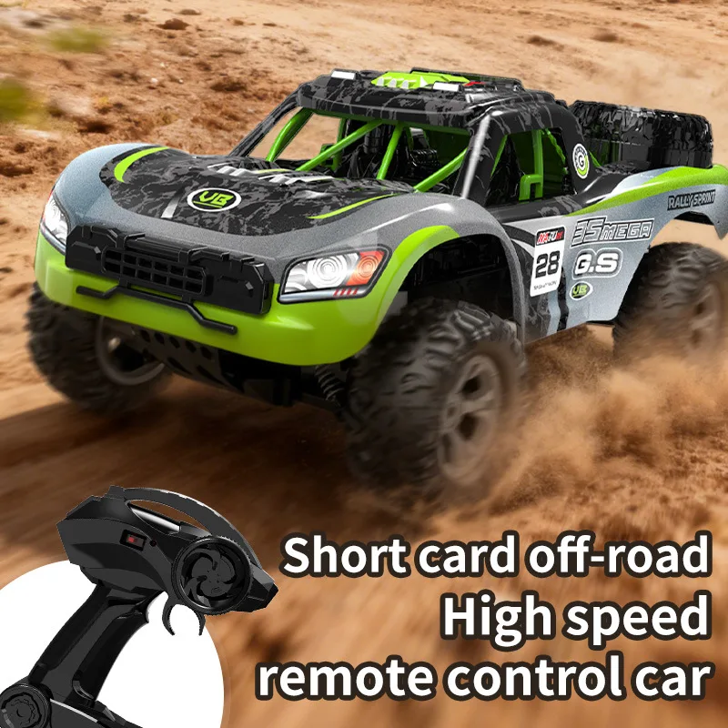 

Jjrc New Large Scale Four Wheel Drive Off Road Short Card Remote Control Vehicle Anti Collision And Anti Fall Climbing Off Road