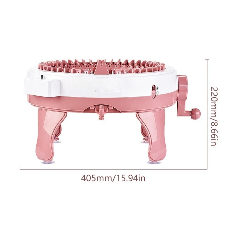 48-Pin hand knitting machine household knitting scarf sweater socks small desktop hand knitting machine