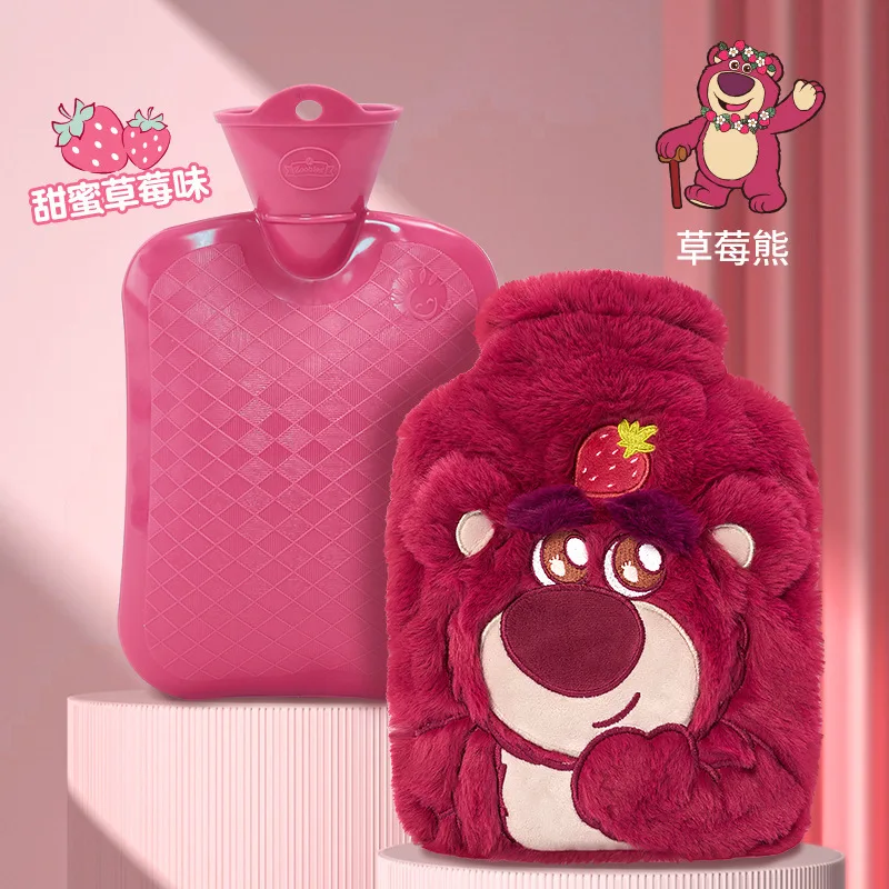 Disney Stitch Lotso Dumbo, милая зимняя сумка для впрыска горячей воды, студенческая грелка для рук, детский рождественский подарок, игрушка для семьи, незаменимая