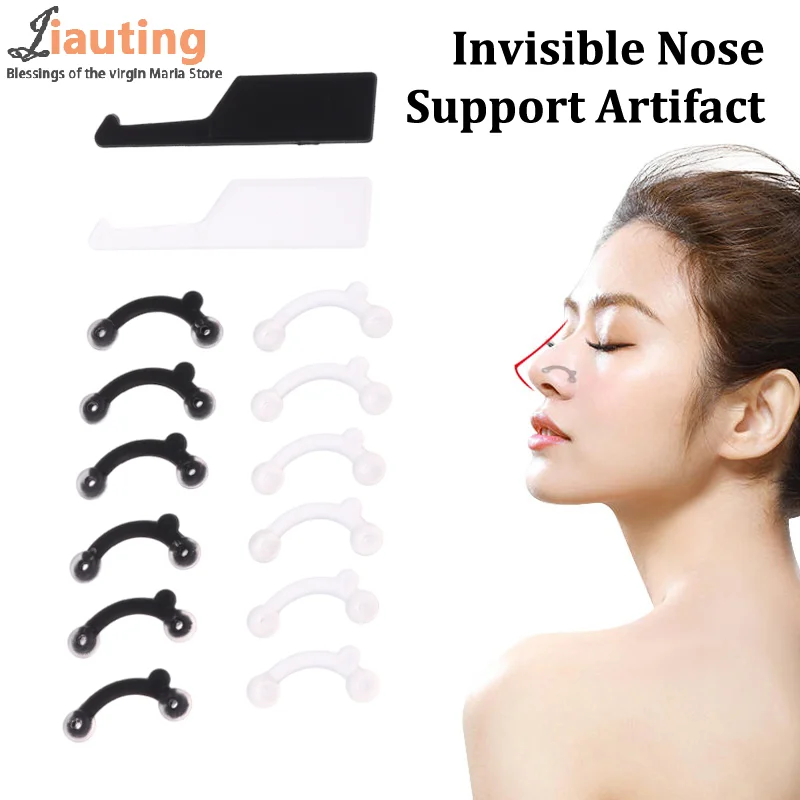 3Pcs Beauty Nose Clip Corrector Massage Tool Nose Up Lifting Shaping Clip Clipper Shaper Bridge Straightening No Pain 3 Size