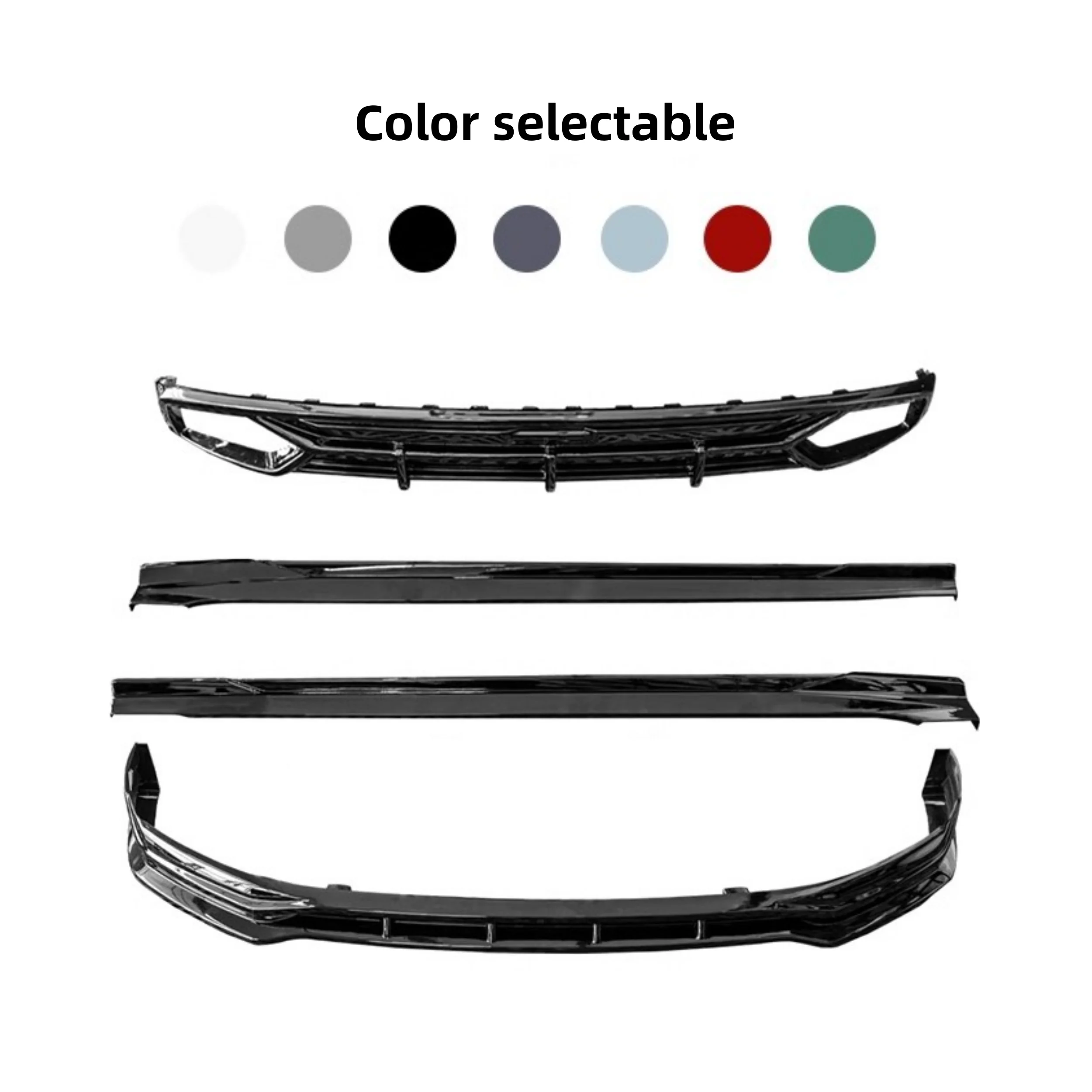 Body kit for Audi A6 2022-2023 modified Stoving varnish Auto small surround Front lip Side skirt Rear lip Car Accessories