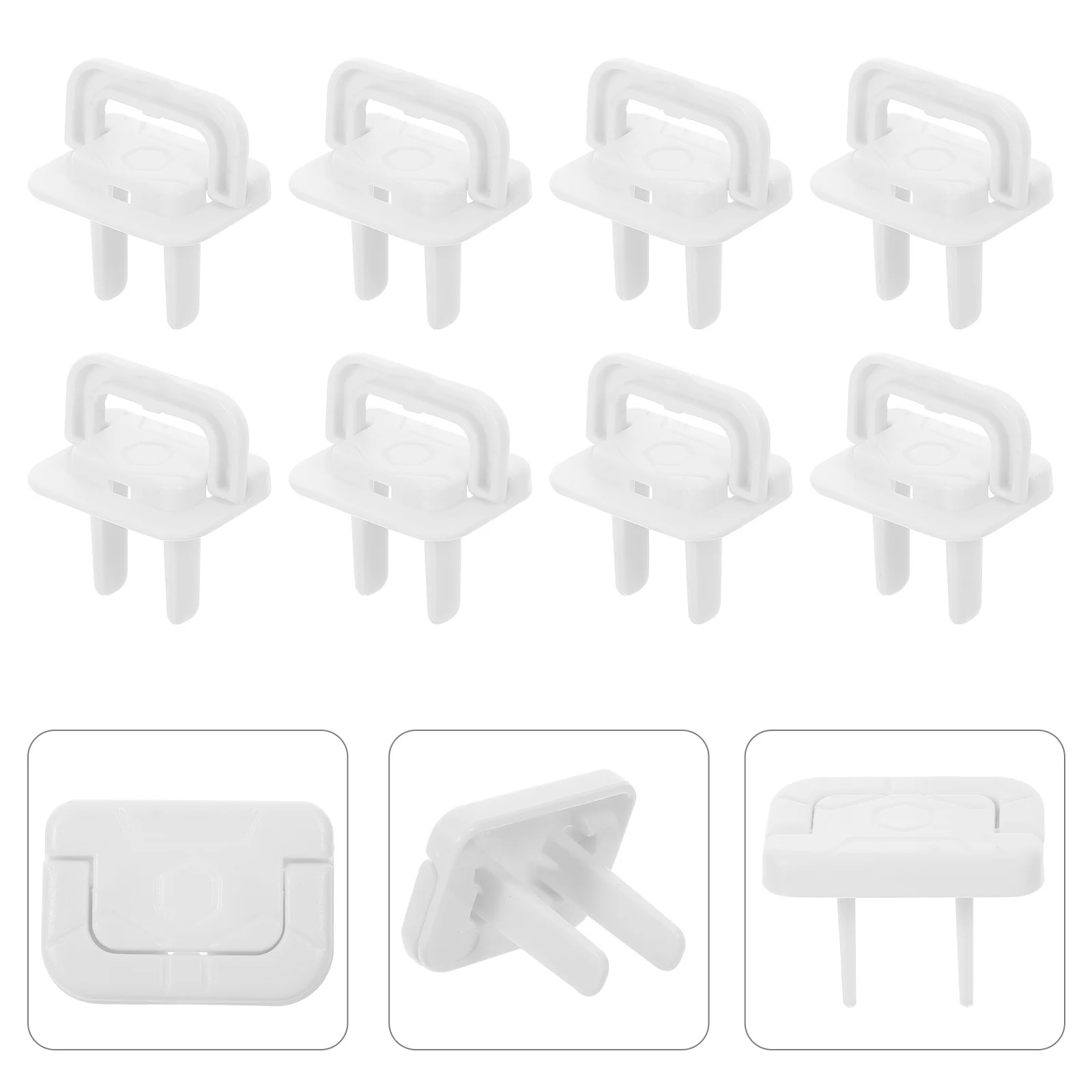 

30Pcs Babyproof Electric Socket Covers Outlet Safety Covers Protective Plugs for Children Outlet Babyproof ​Cover