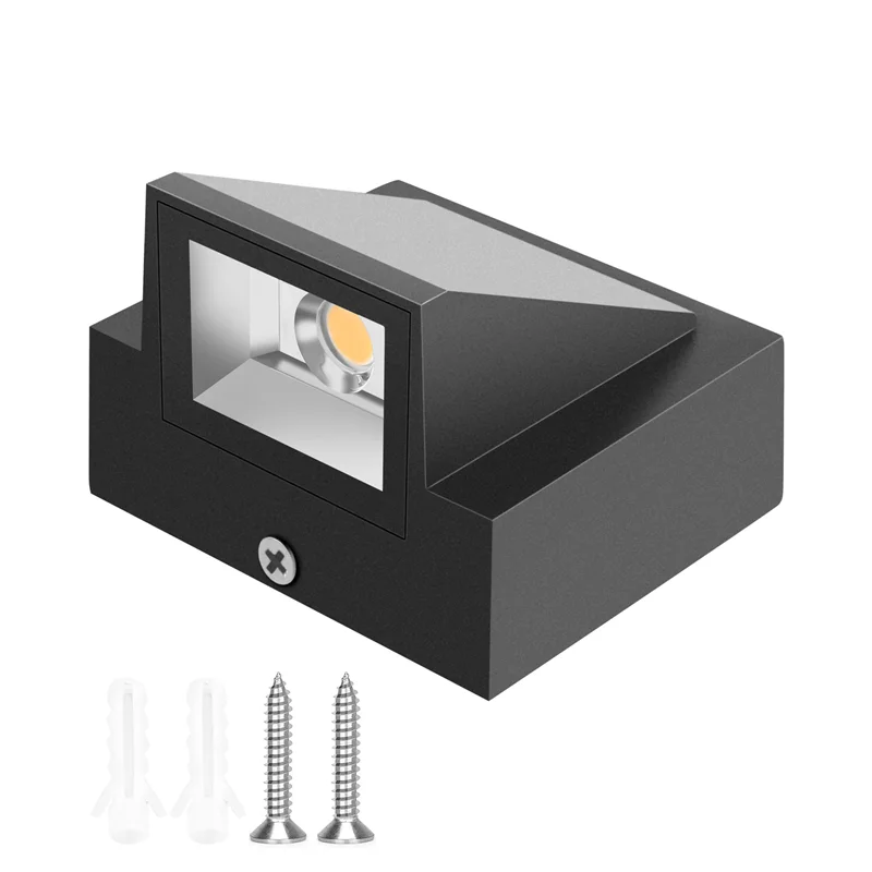 

Exquisite-3W Modern Minimalist Creative Outdoor Waterproof Wall Lamp LED Outdoor Garden Light Door Light Balcony Balcony Garden