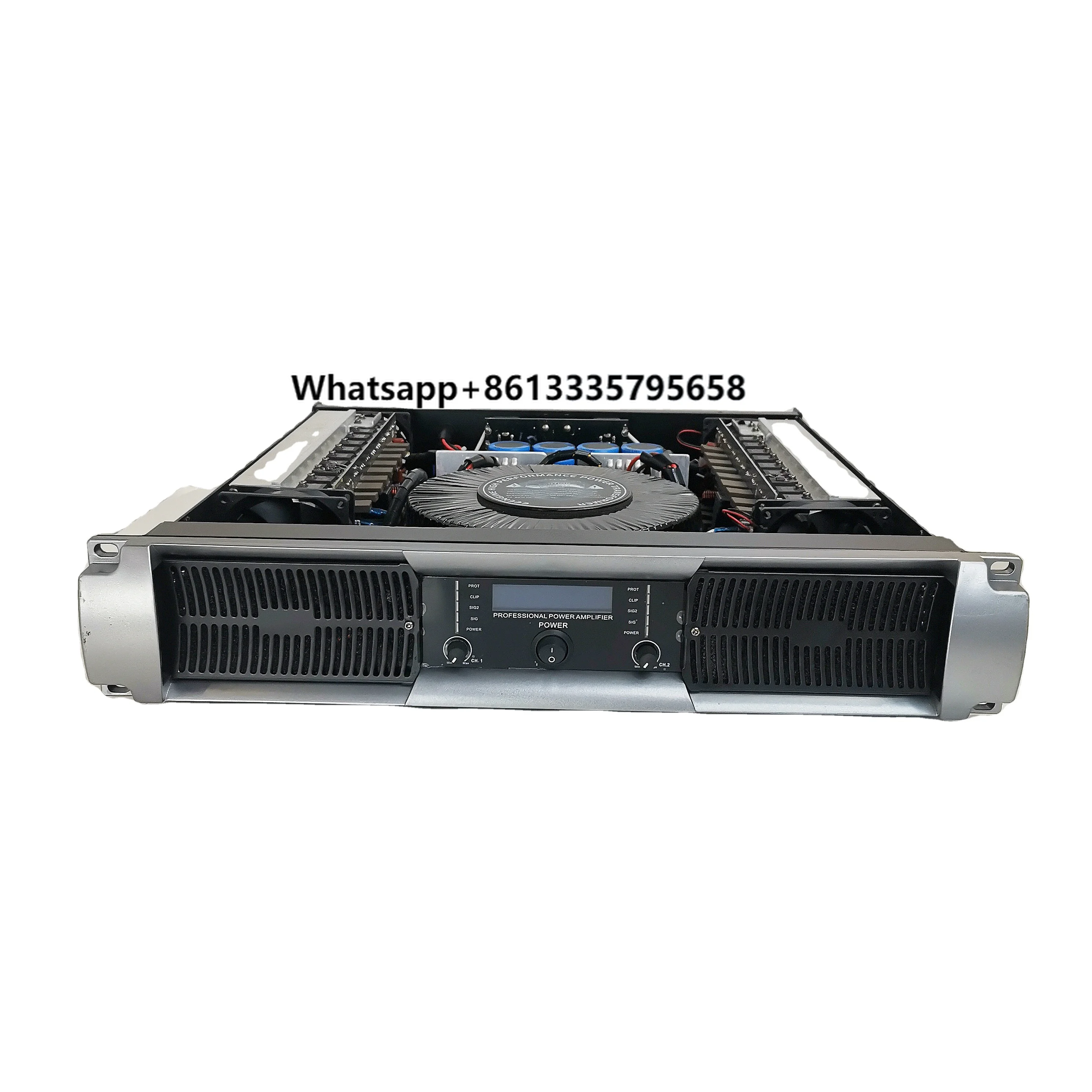 

Stable CLASS H Two-channel 800W Transformer Amplifier Is Suitable for Electronic Music bar and Fixed Installation