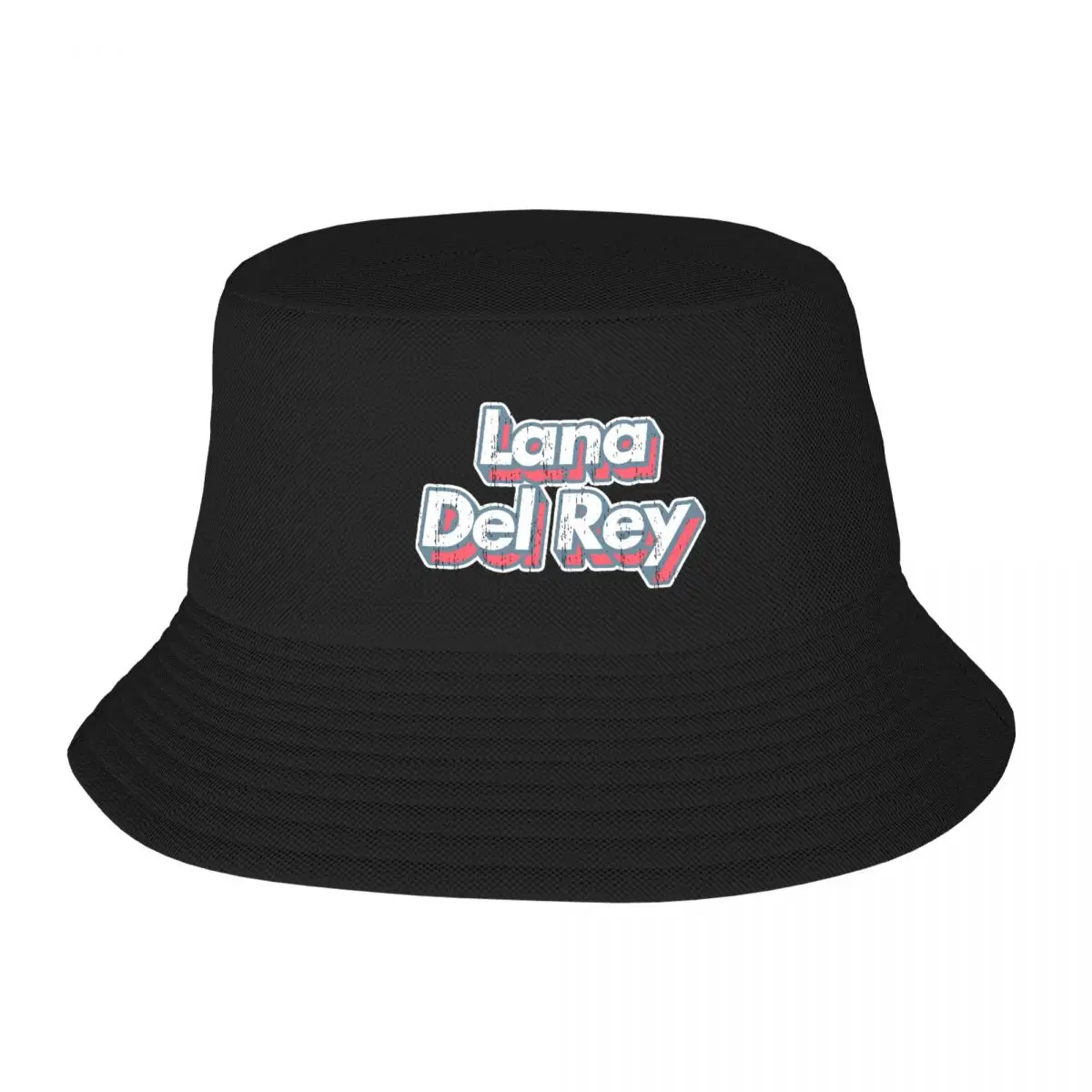 Lana Del Rey Vintage Bucket Hats for Woman Summer Music Field Hat Unique Design Packable for Camping Fishing Hat Dropshipping