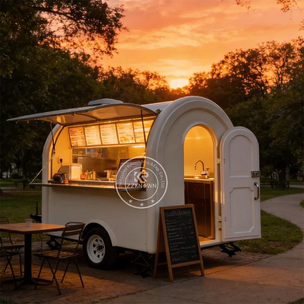 

Wholesale Manufacturer Beverage Food Trailer Street Vending Hot Dog Cart Trailer Custom Food Carts Truck