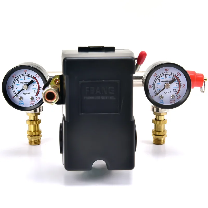 ضاغط الهواء مفتاح ضغط تحكم باما الجمعية مضخة الهواء مجموعة التبديل الأفقي