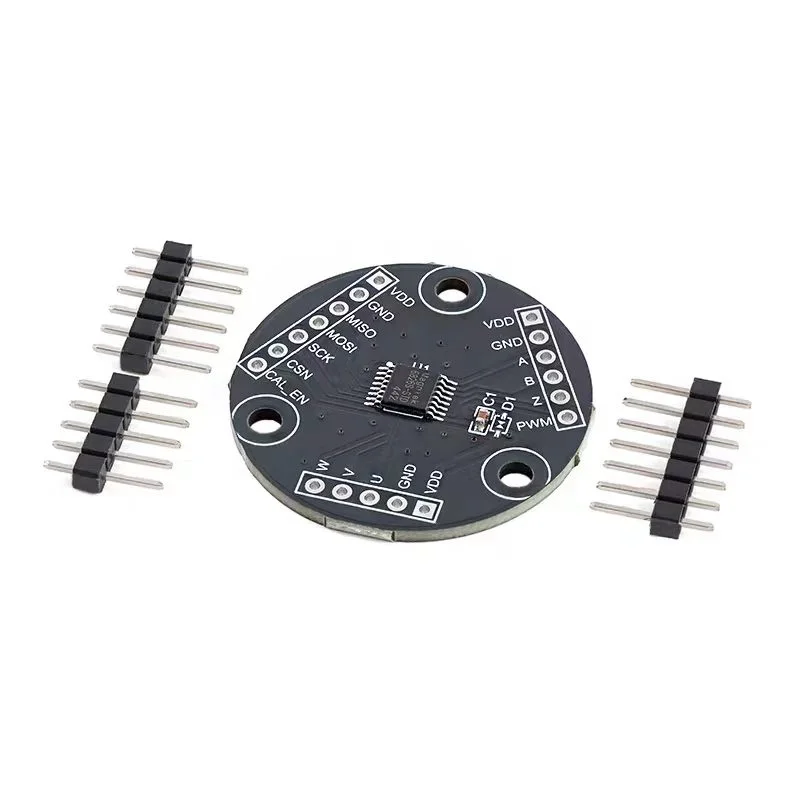 5PCS MT6826S high-precision high-speed magnetic encoder magnetic induction angle measurement sensor module