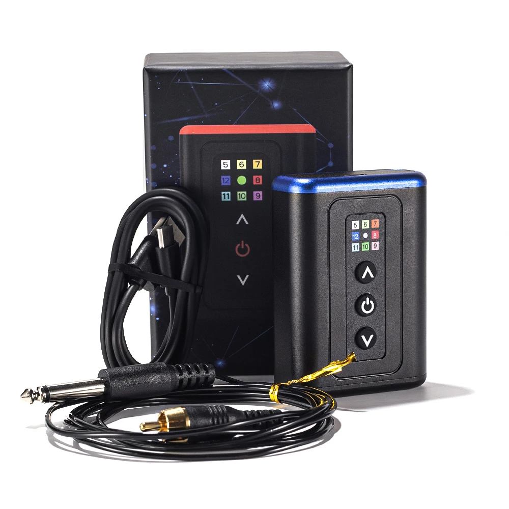 

Беспроводная батарея для татуировки для тату-машины, ручка, 4800 мАч, перезаряжаемый источник питания TPB03