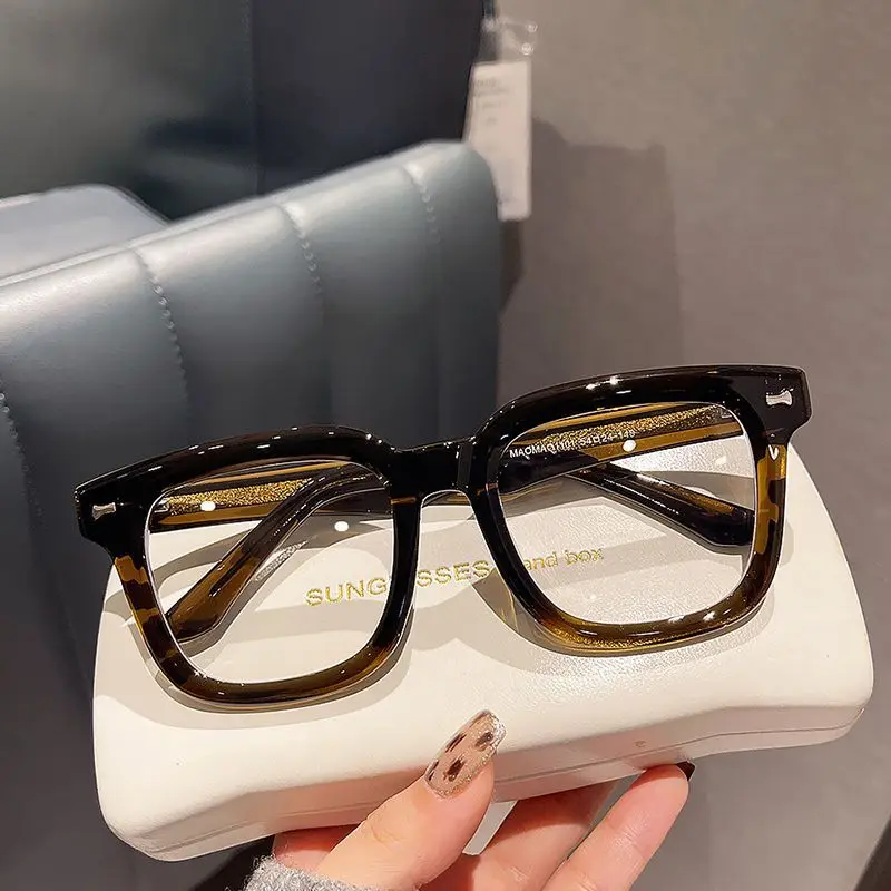 158mm Oversized Eyeglasses Frame Black Prescription Glasses Men Women Optic Hyperopia Presbyopic Big Large Face Spectacles TR90