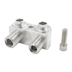 for LSX LS1 Swap New AC Compressor Car Adapter Fitting CNC Machined
