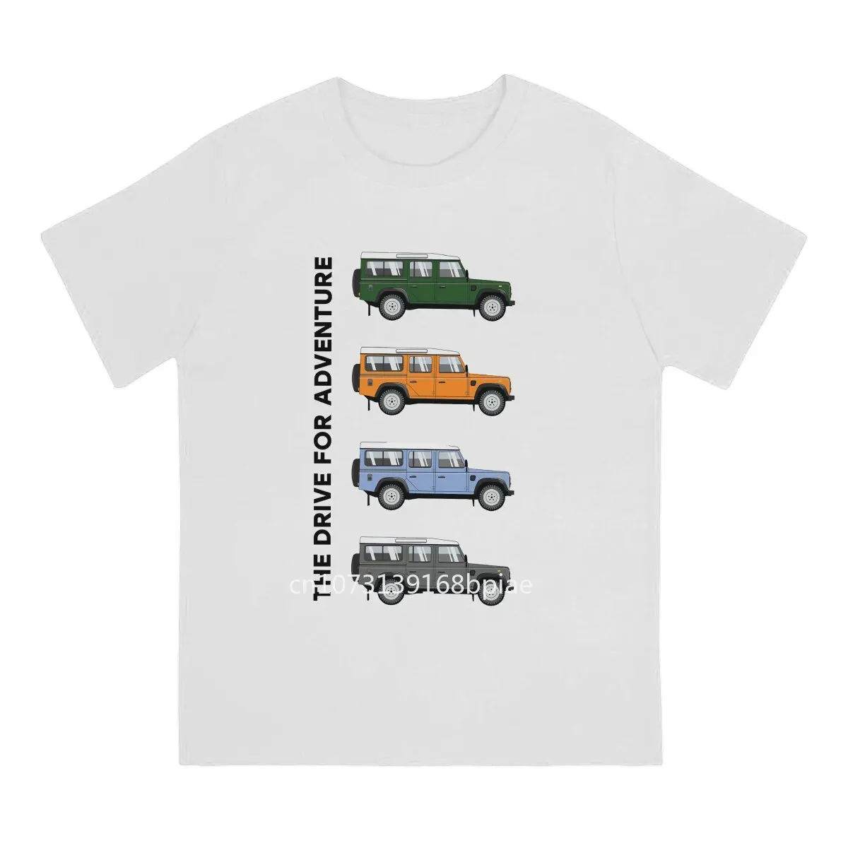 Men's T-Shirts Land Rover Defender 110 Leisure Pure Cotton Tees Short Sleeve Land Rover SUV T Shirts O Neck Clothes Birthday