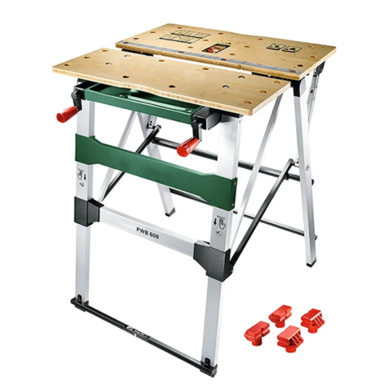 Multifunctional Woodworking Workbench Folding Lifting Table Portable Manual Operation Table Woodworking Engraving Workbench