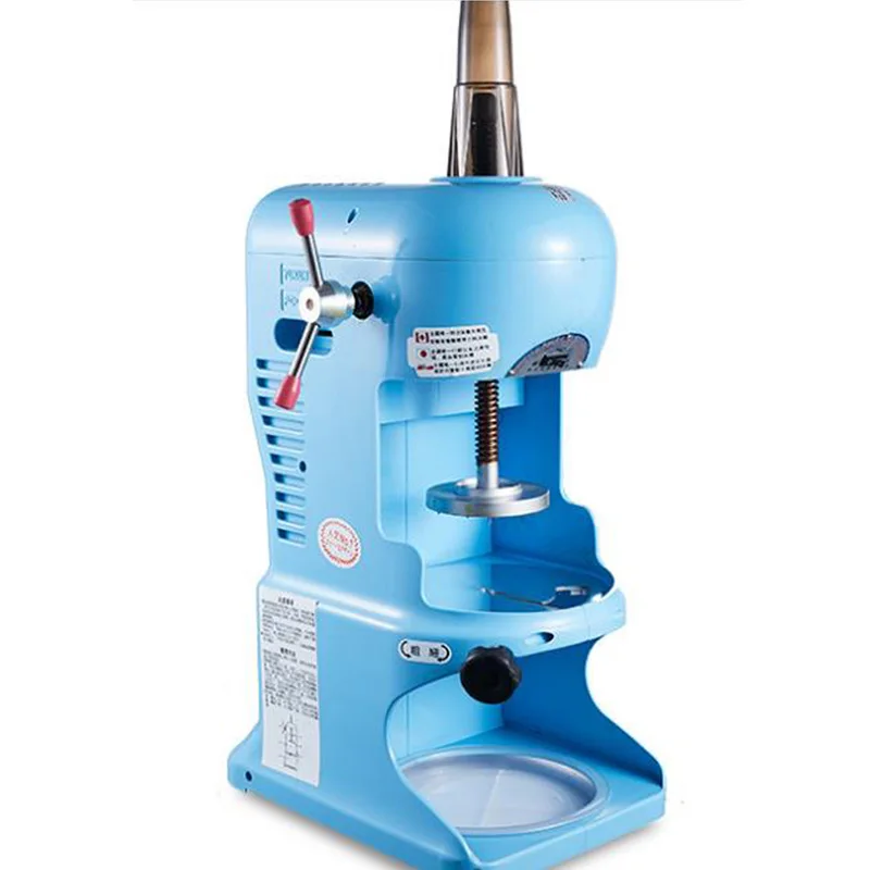 

Industrial Electric Snow Cone Ice Shaver Machine Maker Electric Block Ice Crusher Snowflake Shaved Ice Machine